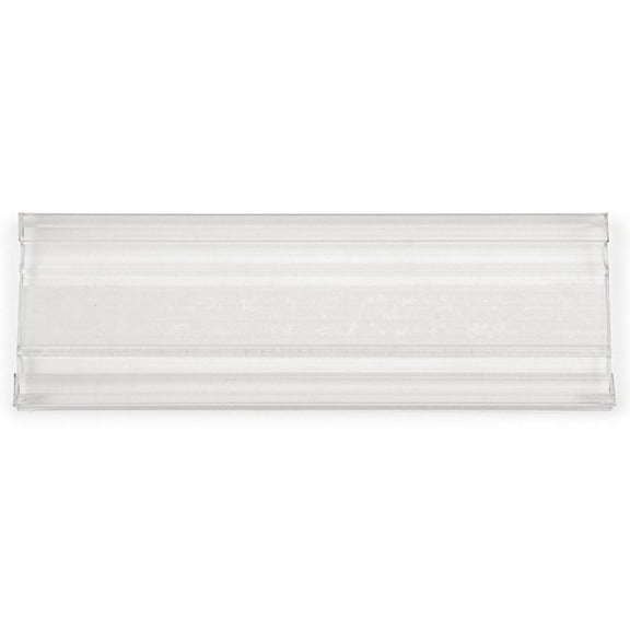 7/8" x 3" Label Holder, "C" Design, Self Adheres, 25/Pk