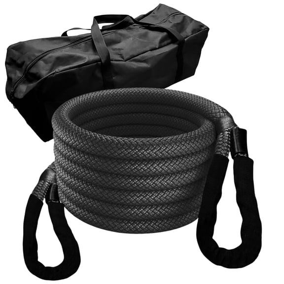 7/8'' x 30' Kinetic Recovery Tow Rope Snatch Strap for UTV Truck Jeep, 22000 lbs BS, 1-pack