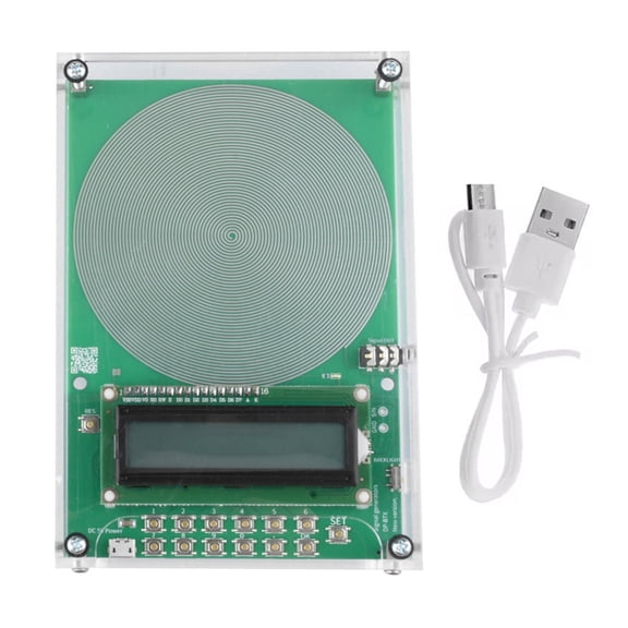 7.83Hz Frequency Generator for Healing, 0.1HZ-100000Hz Adjustable Schumann Wave Resonance Generator, Sine Signals Frequency Healing Device USB Powered Sound Frequency Machine - (Green)