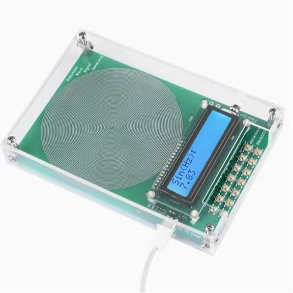 7.83Hz Frequency Generator Resonance Generator: High Stability 0.1HZ-100000Hz Adjustable Schumann Wave Resonance Generator,Sine Signals Frequency Healing Device Sound Frequency Machine
