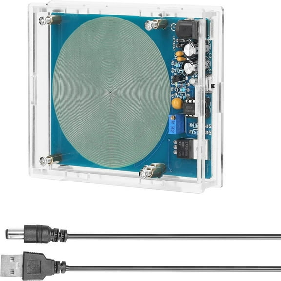 7.83Hz Low Frequency Audio Resonator Pulse Generator for Electromagnetic Field Balancing in Blue