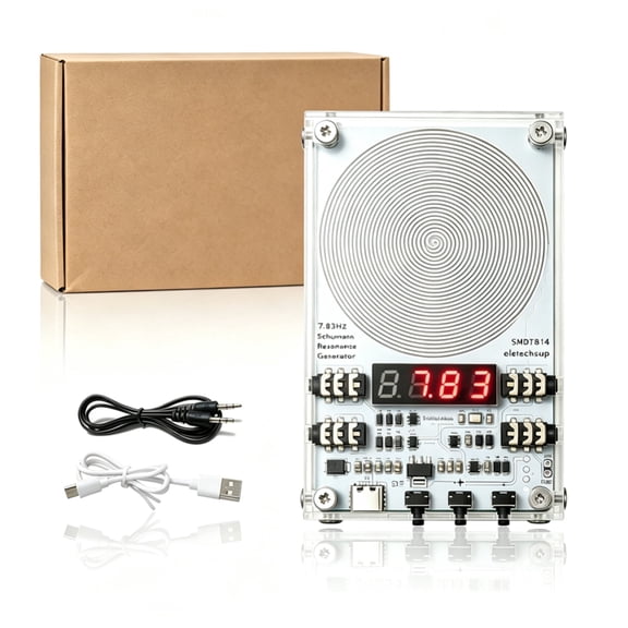 7.83Hz Schumann Resonance Generator, Mini Frequency Generator for Healing Device (0.01Hz-200kHz)