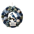 thumbnail image 1 of 7.86 x 7.86inch Fabric Poke Wreath DIY Kit Christmas Wreath DIY Kits for Adults Beginner Friendly Holiday Wreath Making Kit & Door Decor Christmas Decorations, 1 of 4