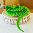 thumbnail image 1 of 7.87" Halloween Snake Plush Toys: Realistic Large Python Stuffed Animal, Spooky Party Decor, Kids Prank Doll, Boys & Girls Birthday Gift, Soft Cuddle Toy for Teens, 1 of 6
