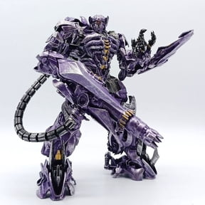 7.87 Inch Deluxe Space Warrior Figure, Moon Movie Theme Transform Collectible Model