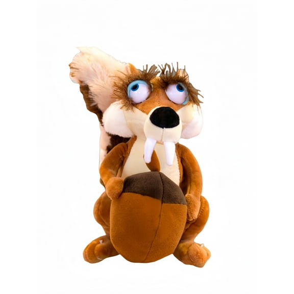 7.87 Inch Ice Age Female Squirrel Plush, Cuddly Stuffed Toy Home Bedroom Decor