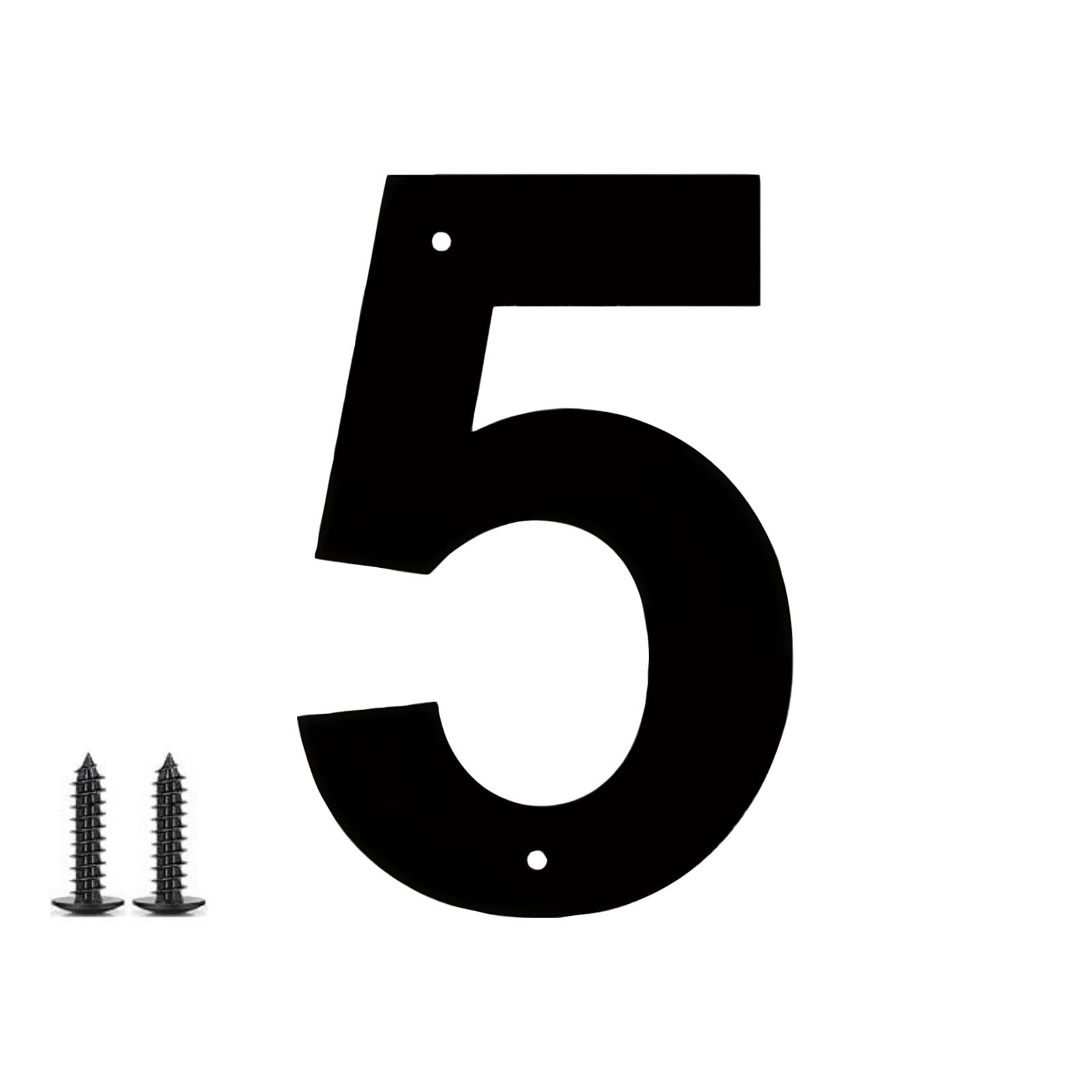 7.87 Inch Large Metal Letters, Modern House Address Numbers Letters ...