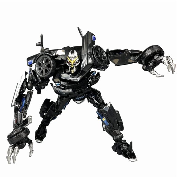 7.87 Inch Police Car Mode Robot, Classic Movie Deluxe Class Shape-Shifting Figure