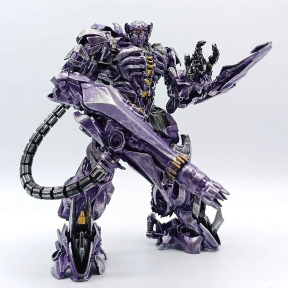 7.87-Inch Transformer Toys Studio Series Leader Class Dark of The Moon Concept Art Shockwave Converting Action Figure,TW-1028 (Deluxe Edition)