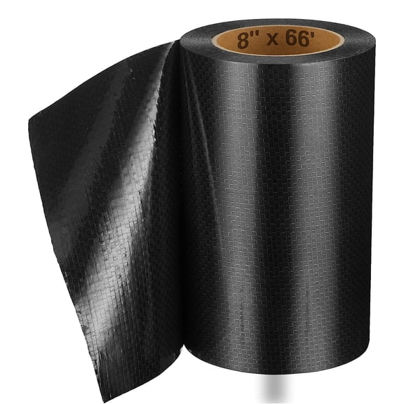 7.87 Inch x 66 Feet RV Underbelly Tape RV Underbelly Material Corrugated Waterproof Flex Belly Tape Thick Adhesive Patch Sealing Mobile Home Camper Travel Trailer Tear Repair