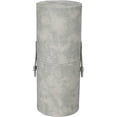 thumbnail image 1 of 7.87" Portable Makeup Brush Holder with Strap, Makeup Scrubber Holder Travel Cosmetic Brushes Case for Women Makeup Brushes Pencils Toothbrush Hand Cream, Gray Blue, 1 of 8