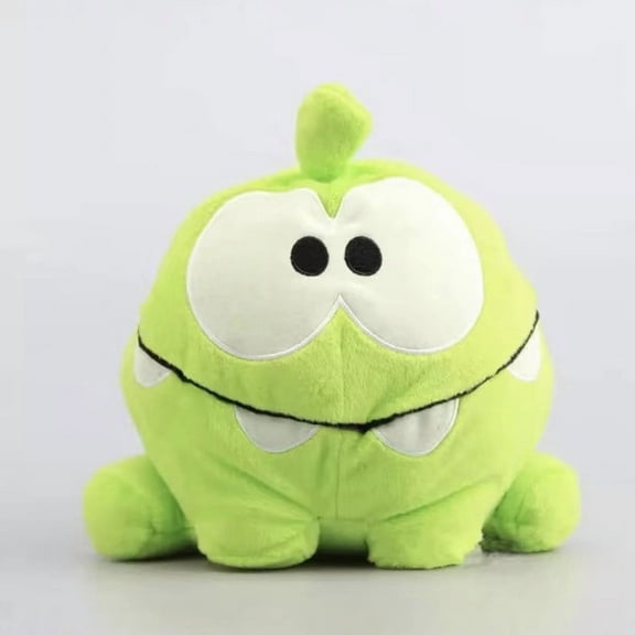 7.87" Soft Stuffed Animal from Cut The Rope Game Collectible Cuddly Green Monster Gift for Kids & Fans