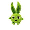 thumbnail image 1 of 7.87-inch The Plush Toy Animation Peripheral Features A Cute And Fluffy Rabbit Shape（Green）, 1 of 5