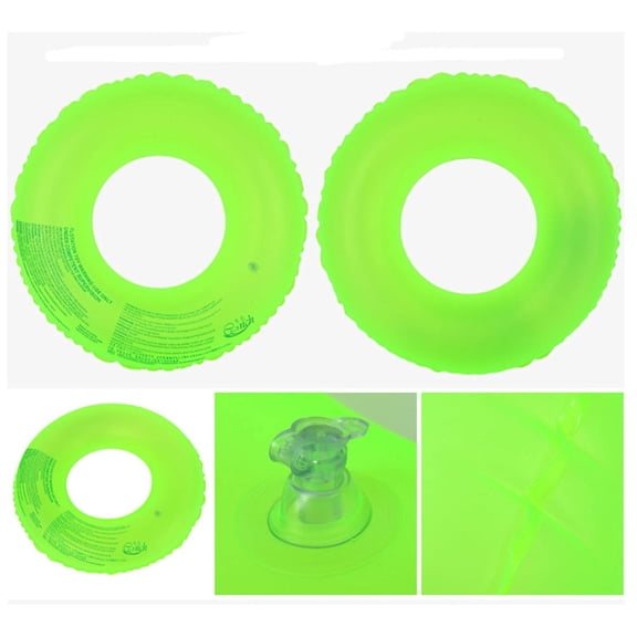 7.87IN Inflatable Swimming Pool Float Tube for People, Durable Water Raft for Summer Pool Party, Beach and Lake Fun, Random Color