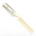 thumbnail image 1 of 7.87x1.57 Inch Pet Hair Trimming Comb with Thinning Blades - Grooming Tool for Dog Hairdressing, 1 of 2