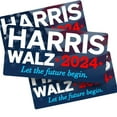 7.87x3.94 Inch Harris Waltz Yard Sign 2024 Sticker, 8 Inches X 4 Inches