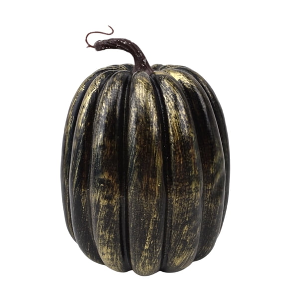 7.88 Inch Plastic Pumpkins for Decorating, Large Artificial Foam Pumpkins for Fall Decor, Thanksgiving Table Decor, Home Decorations, for DIY Crafts and Centerpieces