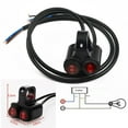 thumbnail image 1 of 7/8Inch 22mm Motorcycle ATV Handlebar Control Switch ON OFF Fog Headlight 12V, 1 of 11