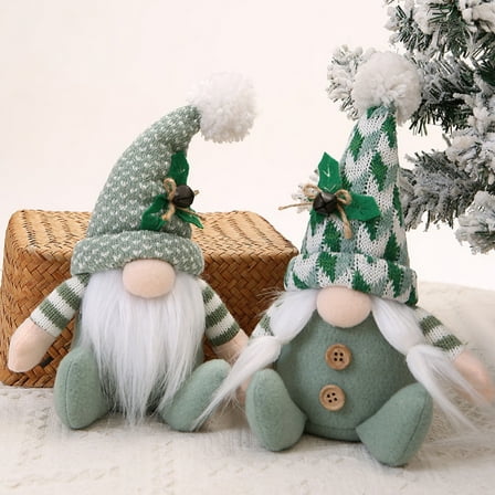 7.8Inch Christmas Dwarf Plush Toy Dolls Ornament (without Label) for Christmas Gifts