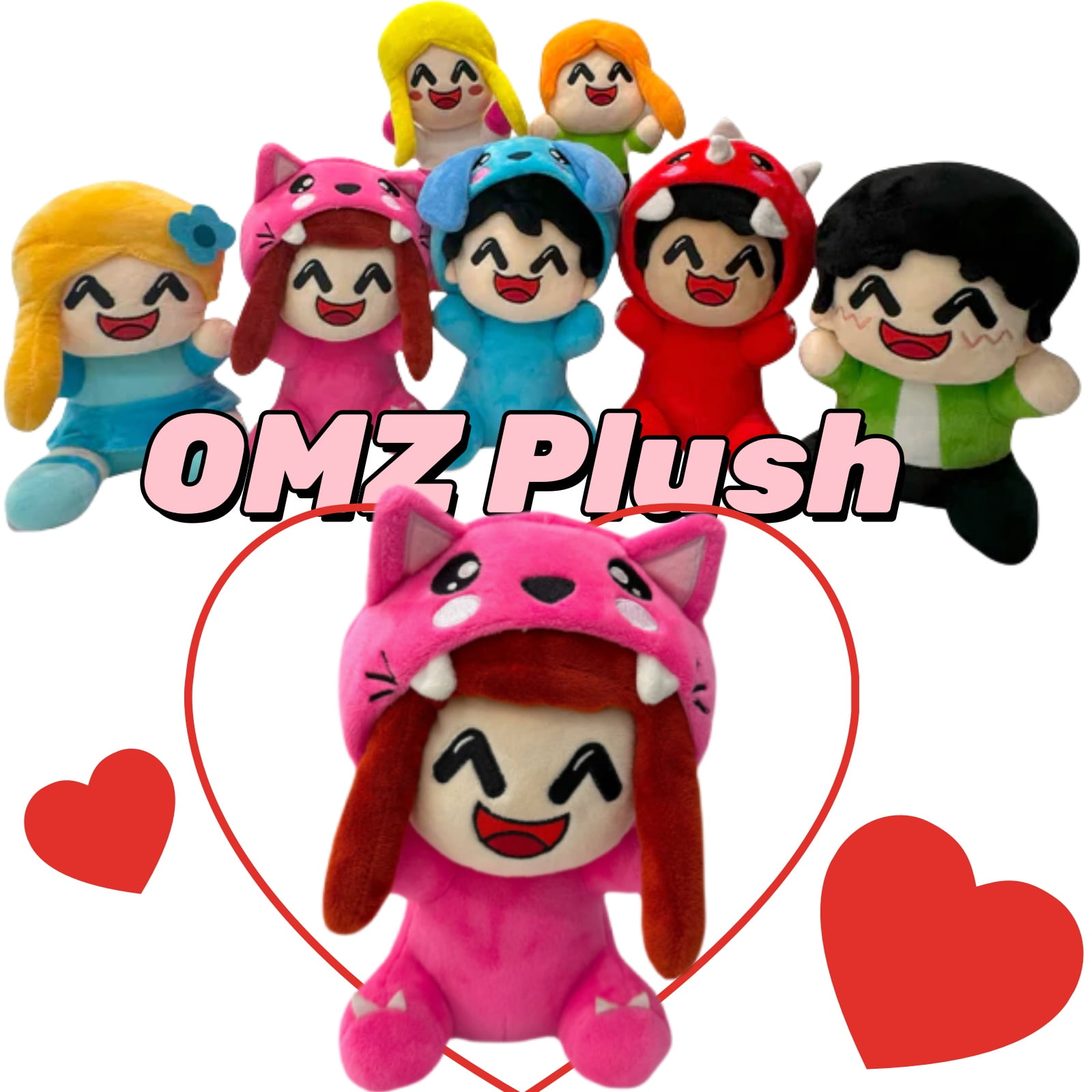 7.8in Omz Plush, Omz Crew Plushies, Crew Plushies Plush Toy Stuffed