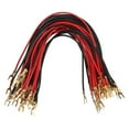 thumbnail image 1 of 7.8inch Double U Interconnect Circuit Cable, 100 Pcs Physics Laboratory Test Electricity Connection Cable, 1 of 4