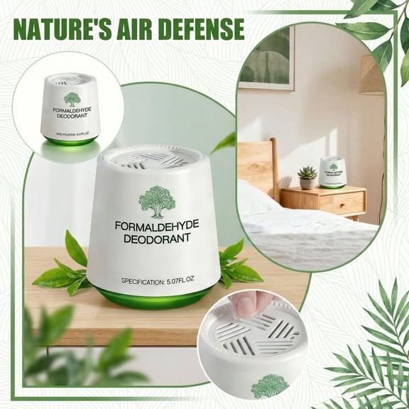 7.8oz Formaldehyde Removal Gel Box, Powerful & Fast-Acting Air Purifying Deodorant, Natural Odor Eliminator, Non-Toxic Air Freshener for Home, Bedroom, Living Room, Office and Newl