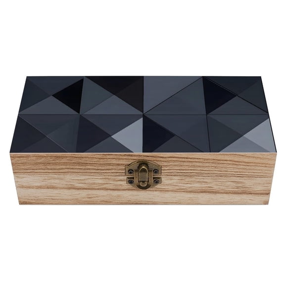 7.92.3 In Wooden Boxes Durable Easy To Use Dustproof Prevent Slippery Delicate And Cabinet Dark Gray Geometric Patterns_1 (1)