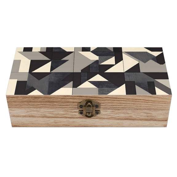 7.92.3 In Wooden Boxes Durable Easy To Use Dustproof Prevent Slippery Delicate And Cabinet Dark Gray Geometric Patterns_1 (4)