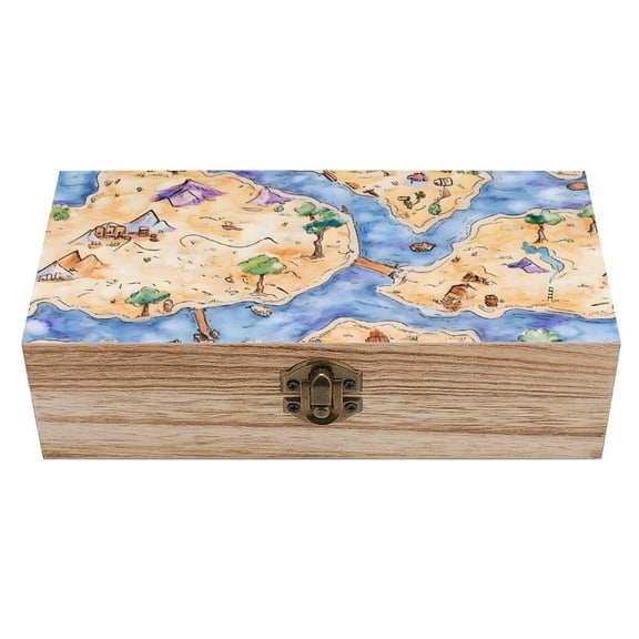 7.92.3 In Wooden Boxes Durable Easy To Use Dustproof Prevent Slippery Delicate And Cabinet Game Map
