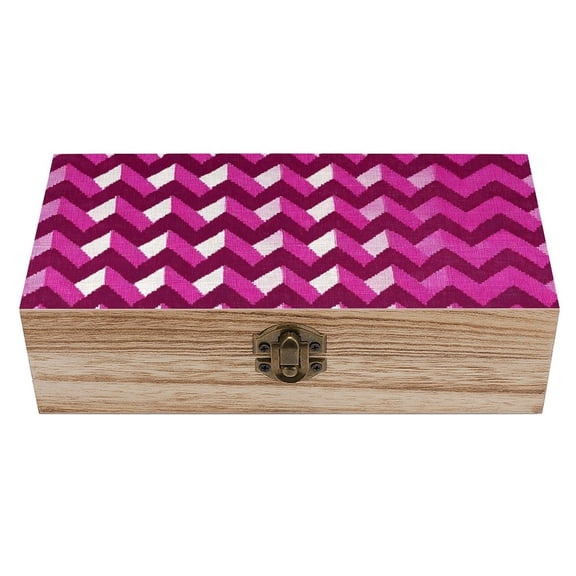 7.92.3 In Wooden Boxes Durable Easy To Use Dustproof Prevent Slippery Delicate And Cabinet Magenta Houndstooth_2