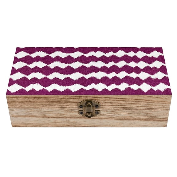 7.92.3 In Wooden Boxes Durable Easy To Use Dustproof Prevent Slippery Delicate And Cabinet Magenta Houndstooth_3