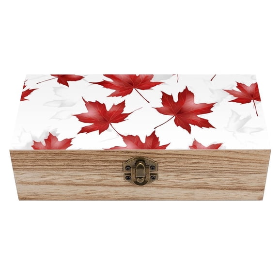 7.92.3 In Wooden Boxes Durable Easy To Use Dustproof Prevent Slippery Delicate And Cabinet Maple Leaves
