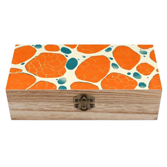 7.92.3 In Wooden Boxes Durable Easy To Use Dustproof Prevent Slippery Delicate And Cabinet Snake Skin Print Style Coral_4