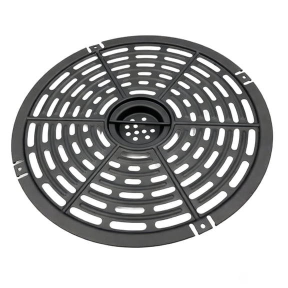 7.9 in / 20 cm Air Fryer Crisper Plate, Metal Air Fryer Accessories, Air Fryer Grill Plate for 3.5L-5.5L Air Fryer, Air Fryer Replacement Crisper Plate