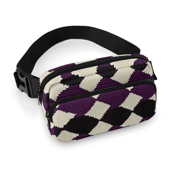 7.9×5.1 Inches Full-Print Waist Bag Is Sturdy Durable And Long-Lasting ...