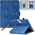 thumbnail image 1 of 7.9-8.5 inch Universal Tablet Case, Newshine PU Leather Stand Cover for 7.9'' iPad Mini 1/2/3/4, Galaxy Tab A 8.0, Amazon Kindle Fire HD 8 and Other 8.0'' Models, DC-Blue, 1 of 8