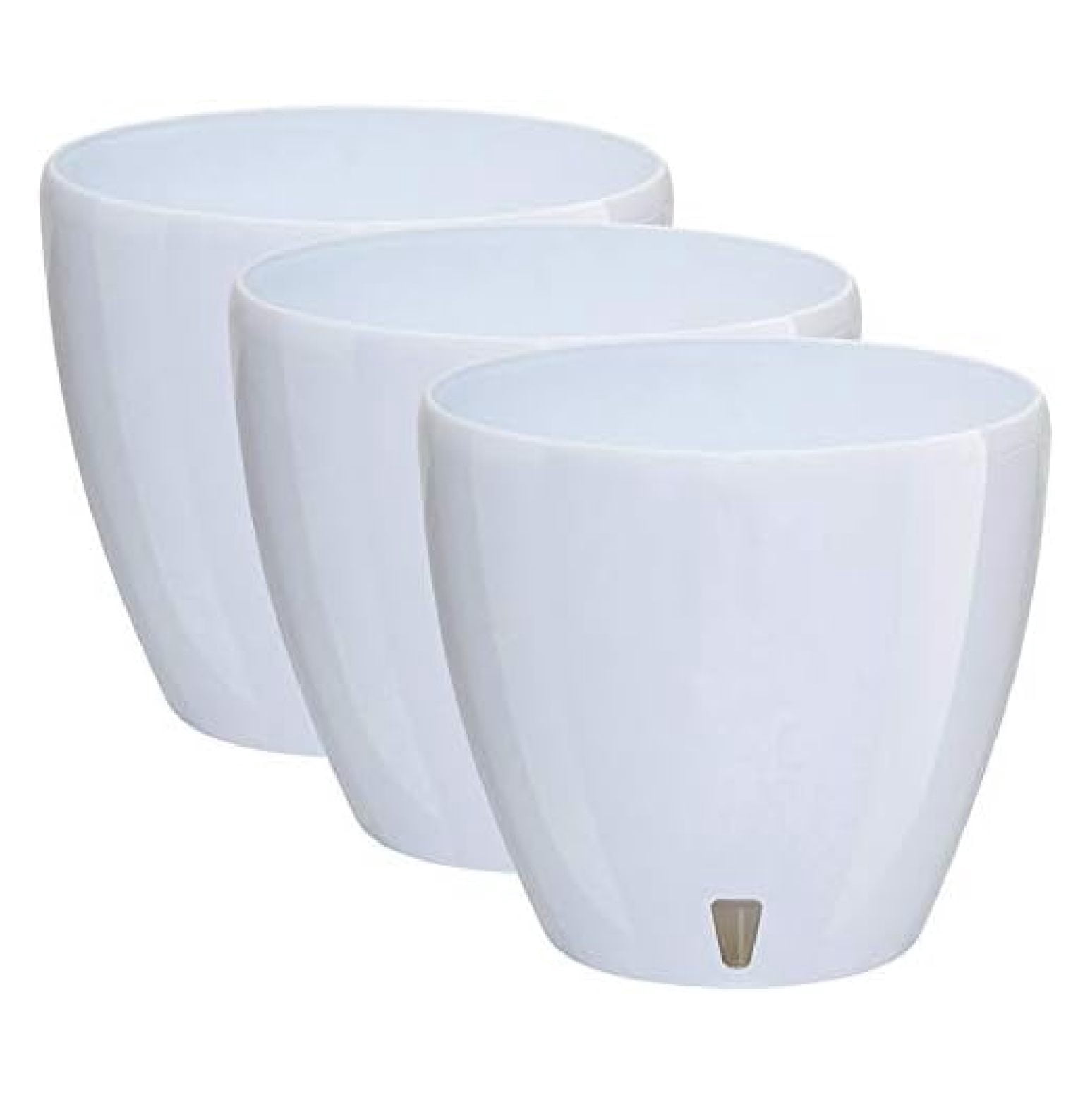 Self-watering flowerpot Garden ID White main image 1