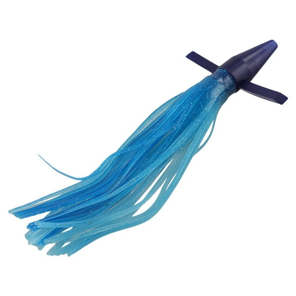 7/9 Inch Trolling Lure Double Skirted Soft Sea Head Teaser Bait Bird Tuna Mahi,C6 23Cm