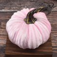 thumbnail image 1 of 7.9 Inch Velvet Pumpkins Decor - Super Soft Stuffed Fall & Halloween Decoration | Set of 1 | 20x20cm Seasonal Home Decor, 1 of 7