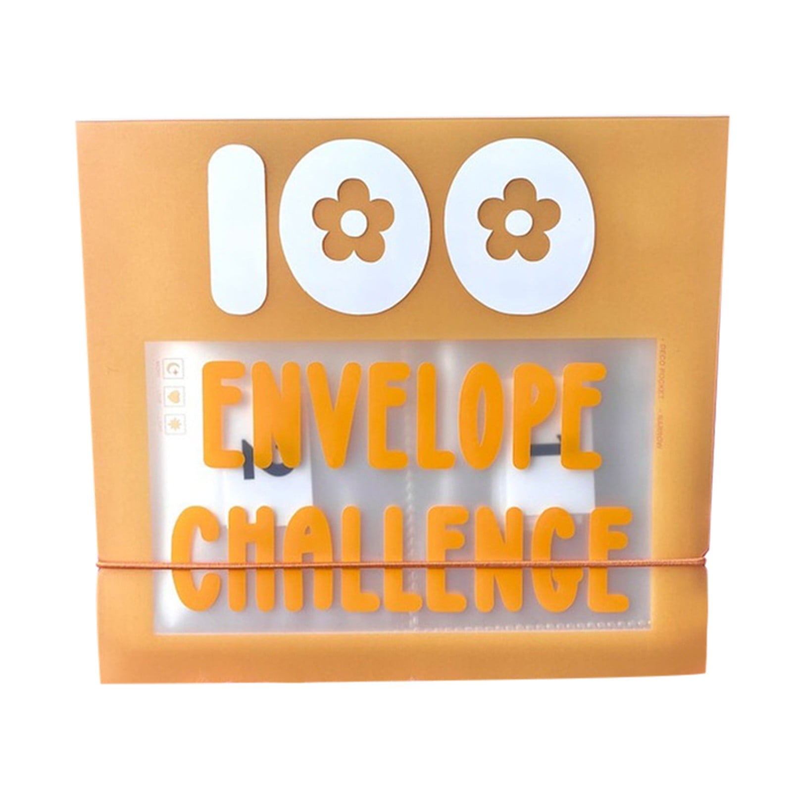 7.9''X7.9'' 100 Envelope Stuffing Savings Removable Clip Challenge For