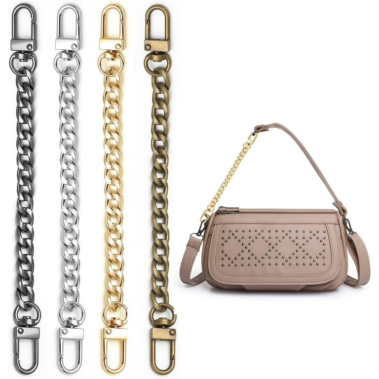 7.9 inch DIY Iron Flat Chain Belt Set Mixed Colors 4 PCS Walmart