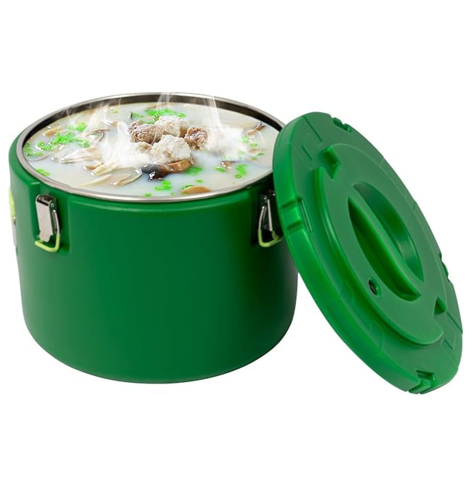 7.93 Gallon Insulated Soup ,Hot Cold Drink Insulated Bucket with Lid ...