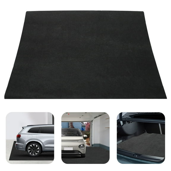 7.94ft*16ft Garage Floor Mat Dark Grey Non Slip Floor Protection Mat Durable NEW For Garage, Warehouse, Workshop And Studio Floors