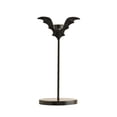 thumbnail image 1 of 7.9in Bat Iron Taper Candlestick – Halloween Party Essential, Seasonal Table Centerpiece Decor Gift, 1 of 7