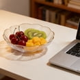 thumbnail image 1 of 7.9in Clear Fruit Plate - Exquisite Acrylic Plate, Decorative Snack Dish for Living Room Coffee Table, Upscale Design Thickened Edge Durability, Home Party, Daily Use & Holiday Gatherings, 1pc, 1 of 6