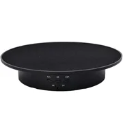 LINKPAL 7.9inch 360-Degree Electric Rotating Turntable, Rechargeable Low Noise Display Stand