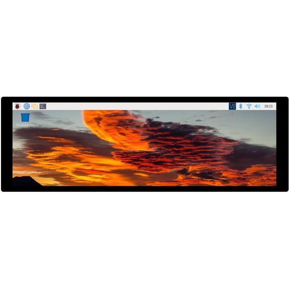 7.9inch DSI LCD Capacitive Touch Screen Display 4001280, IPS Display Panel, DSI Interface for 4B/3B+/3A+, Compute Module 4/3/3+