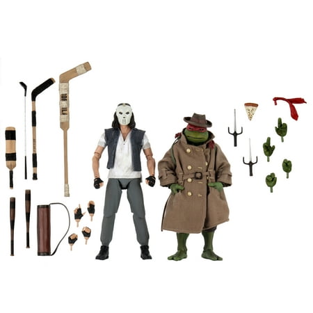 7" Action Figure 2 Pack TMNT Casey Jones & Raphael in Disguise (Limit: 2 per address)