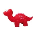 thumbnail image 1 of 7' Air Blown Inflatable Red Valentines Day Dinosaur Yard Decoration, 1 of 1