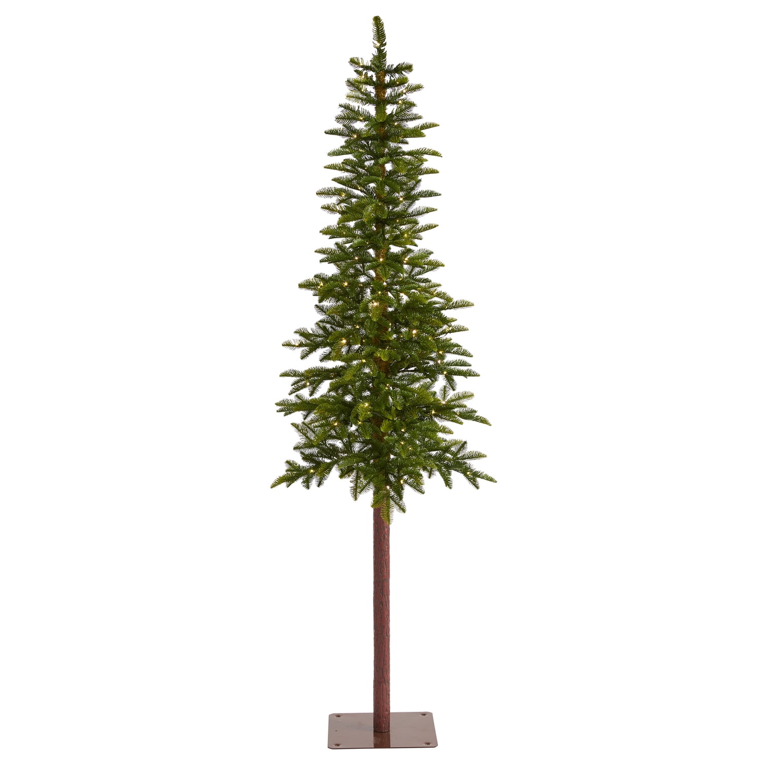 7’ Alaskan Alpine Christmas Tree 150 CLR Microdot LED 165 Branches